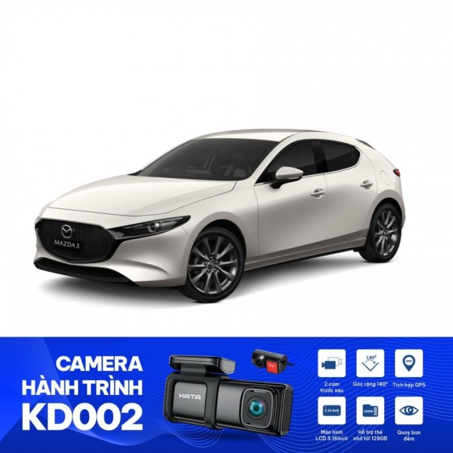 Hướng dẫn lắp camera hành trình cho Mazda 3 với VAVA 4K UHD